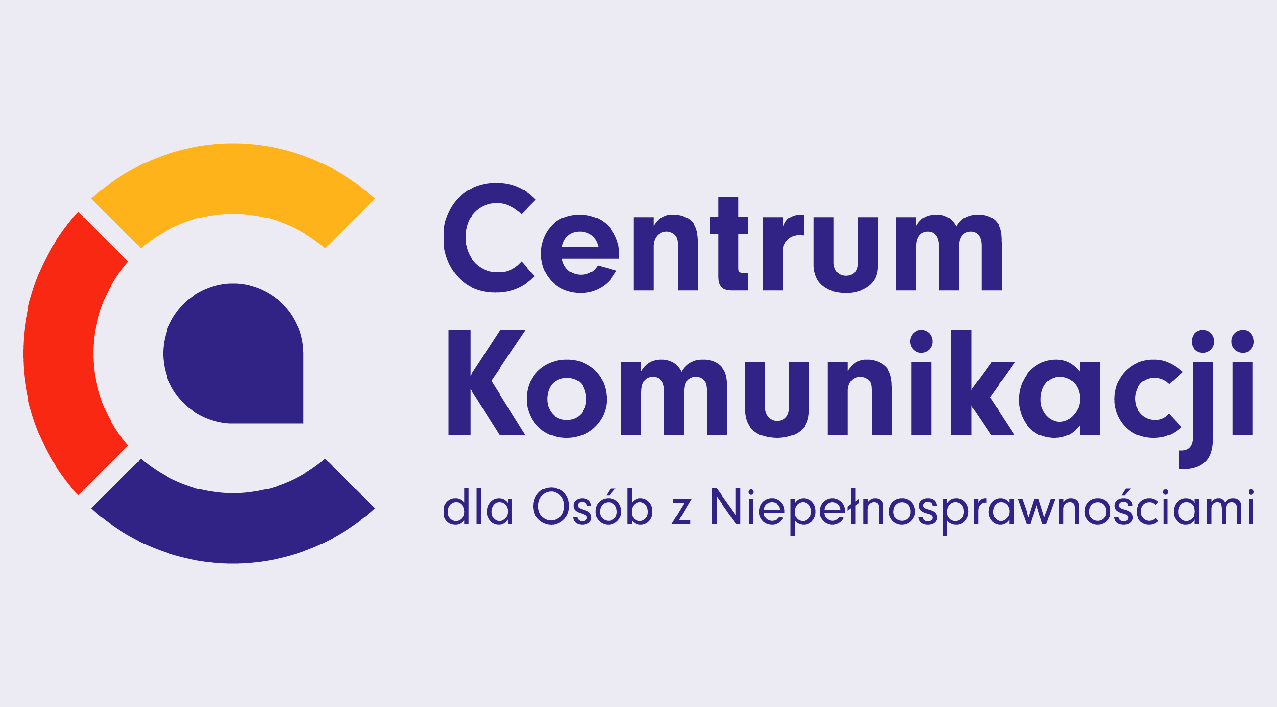 Logo Centrum Komunikacji dla Osób z Niepełnosprawnościami